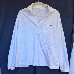 Vineyard Vines white long sleeve shirt